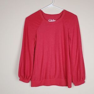 Chaser Red Long Sleeve Top